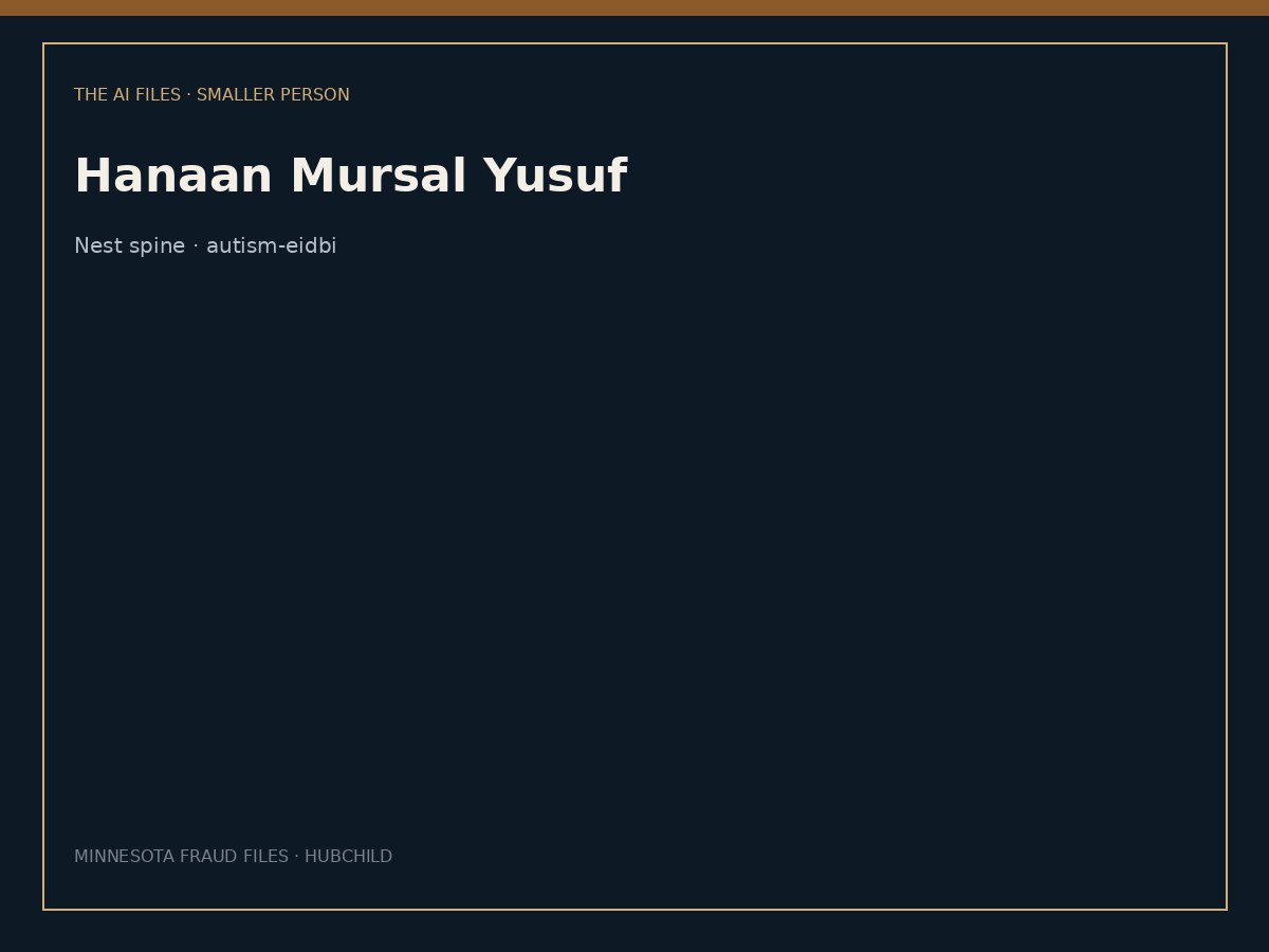 Hanaan Mursal Yusuf