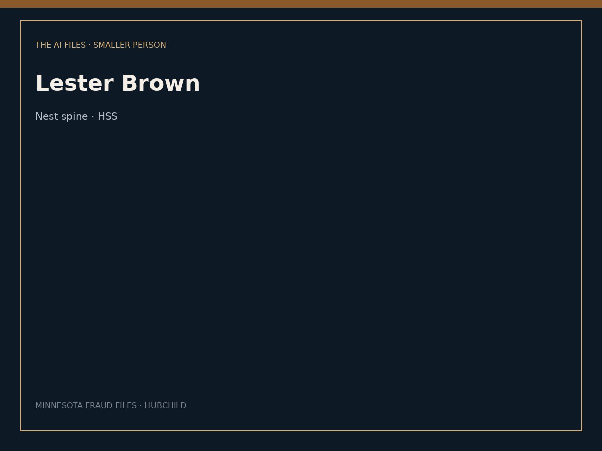 Lester Brown