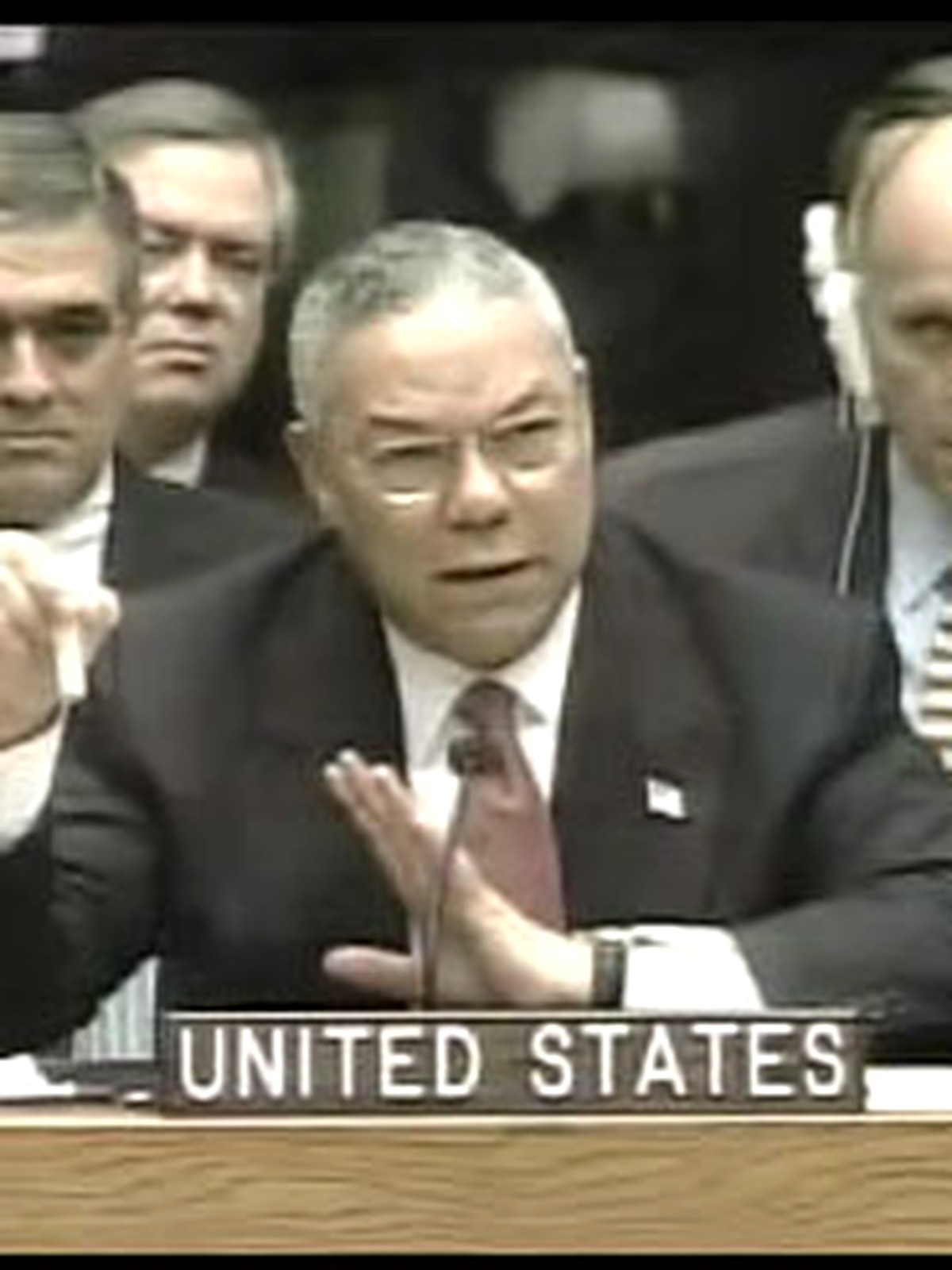 Era: Iraq WMD / early 2000s — typographic Coming soon placeholder.