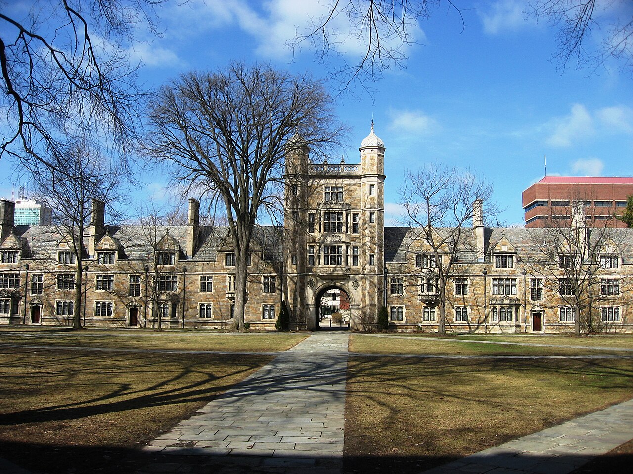 The University of Michigan Law Quadrangle. Campus context, not a claim that El-Sayed studied law.