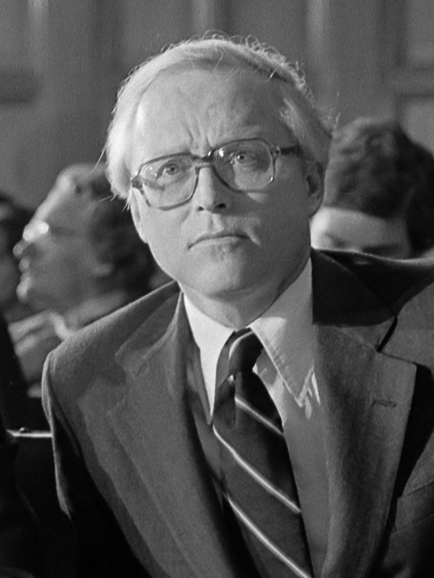 Attorney General Benjamin Civiletti in December 1979. He signed the first undercover guidelines in January 1981.