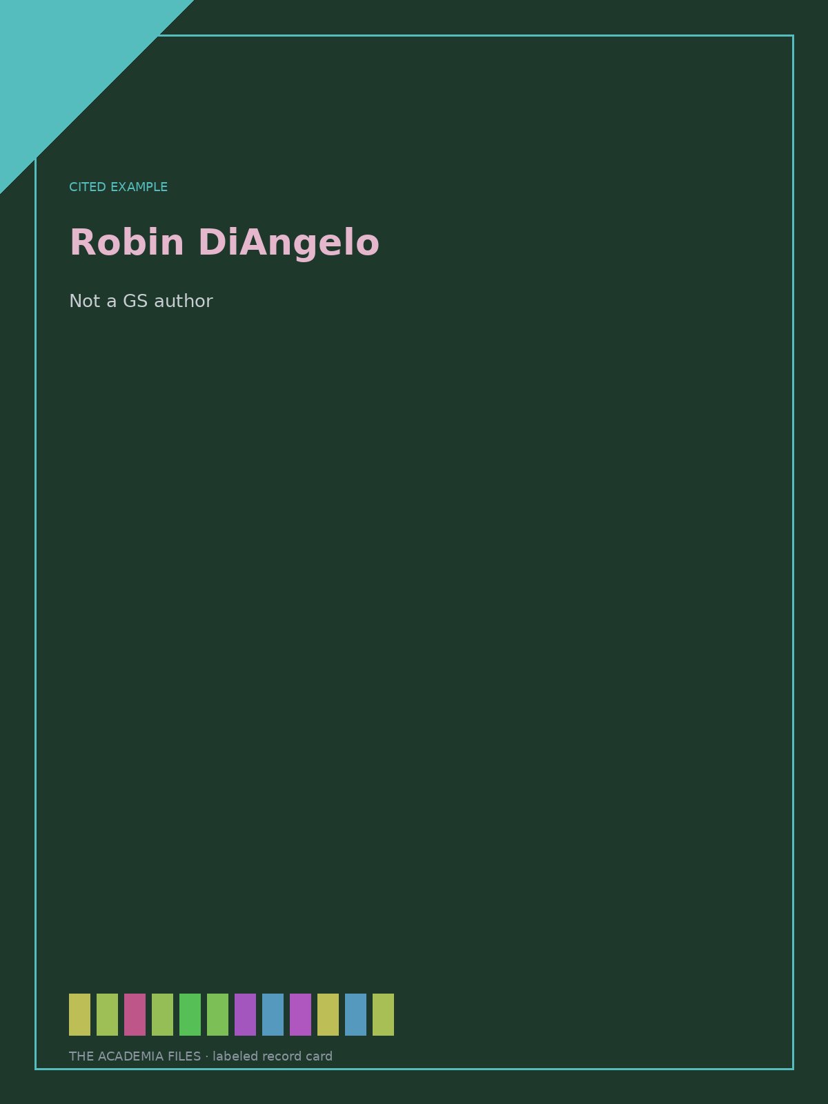 Robin DiAngelo