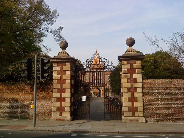 Gateway to Jesus College, Cambridge.