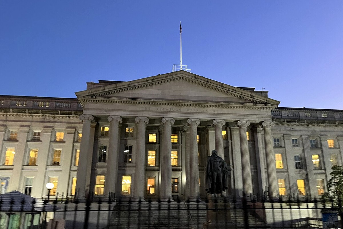 U.S. Treasury building