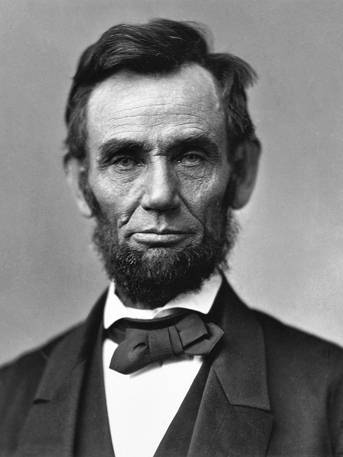 Abraham Lincoln, Gardner portrait (1863)