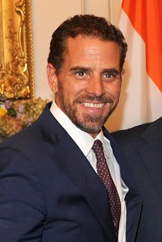 Hunter Biden at a Washington luncheon with Indian Prime Minister Narendra Modi, September 30, 2014.