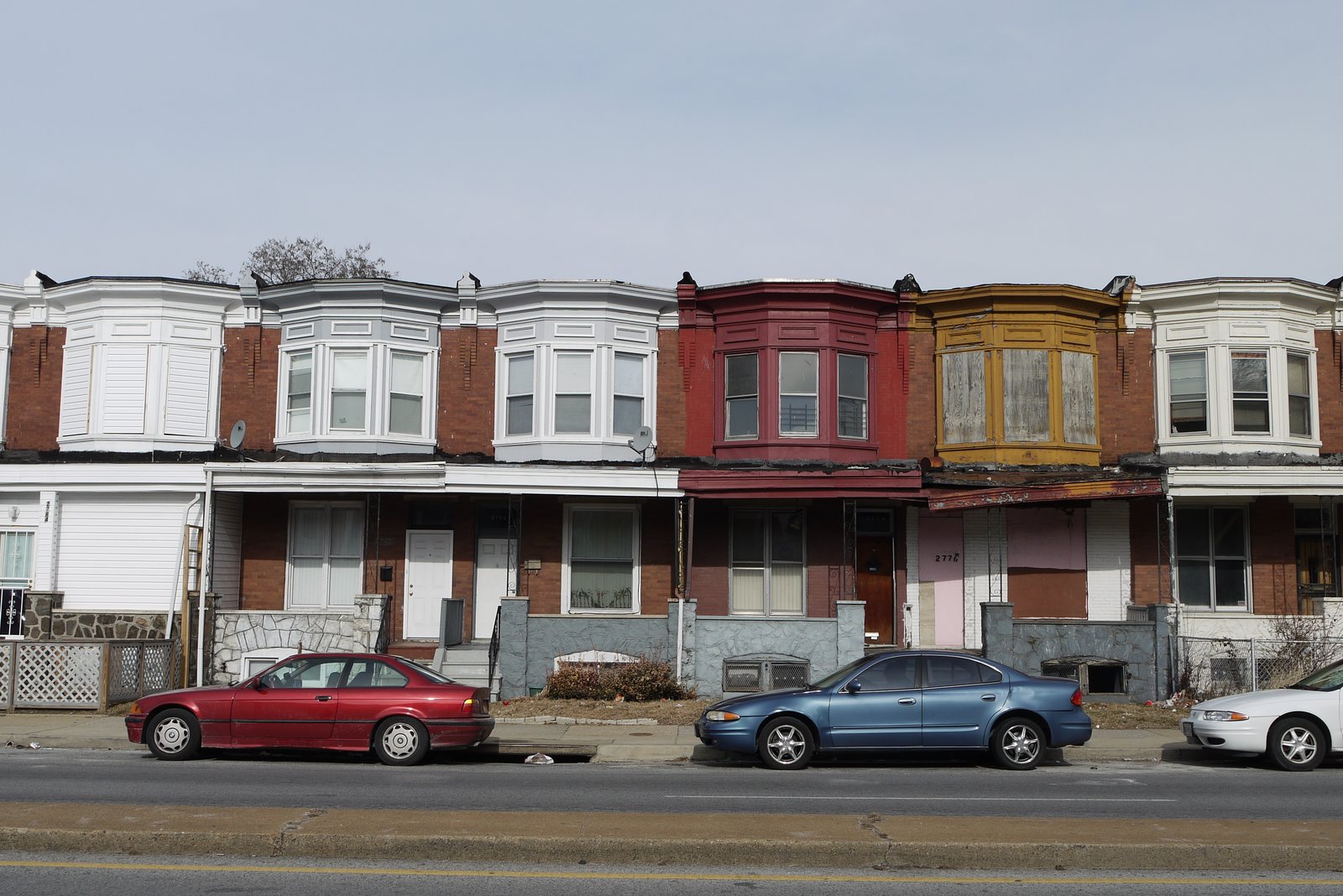 Baltimore rowhouses