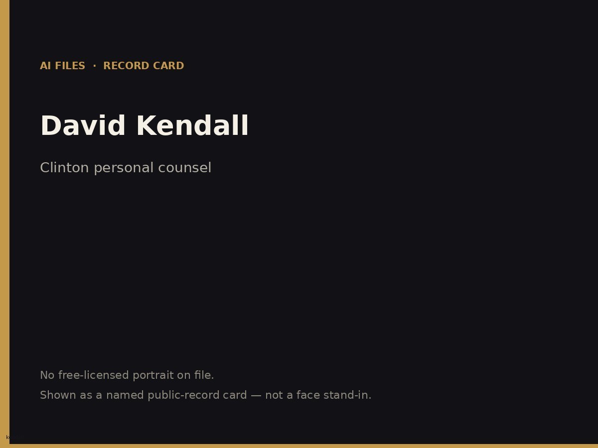 David Kendall stand-in from Whitewater pool.