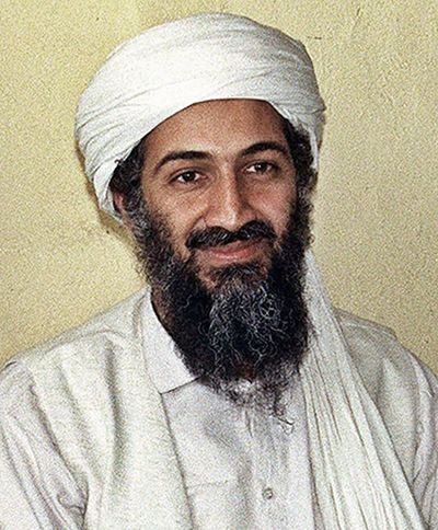 Usama bin Laden — historical photo used for Sudan spine identification only.