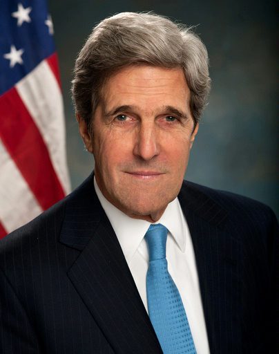 John Kerry, who succeeded Clinton as secretary of state.