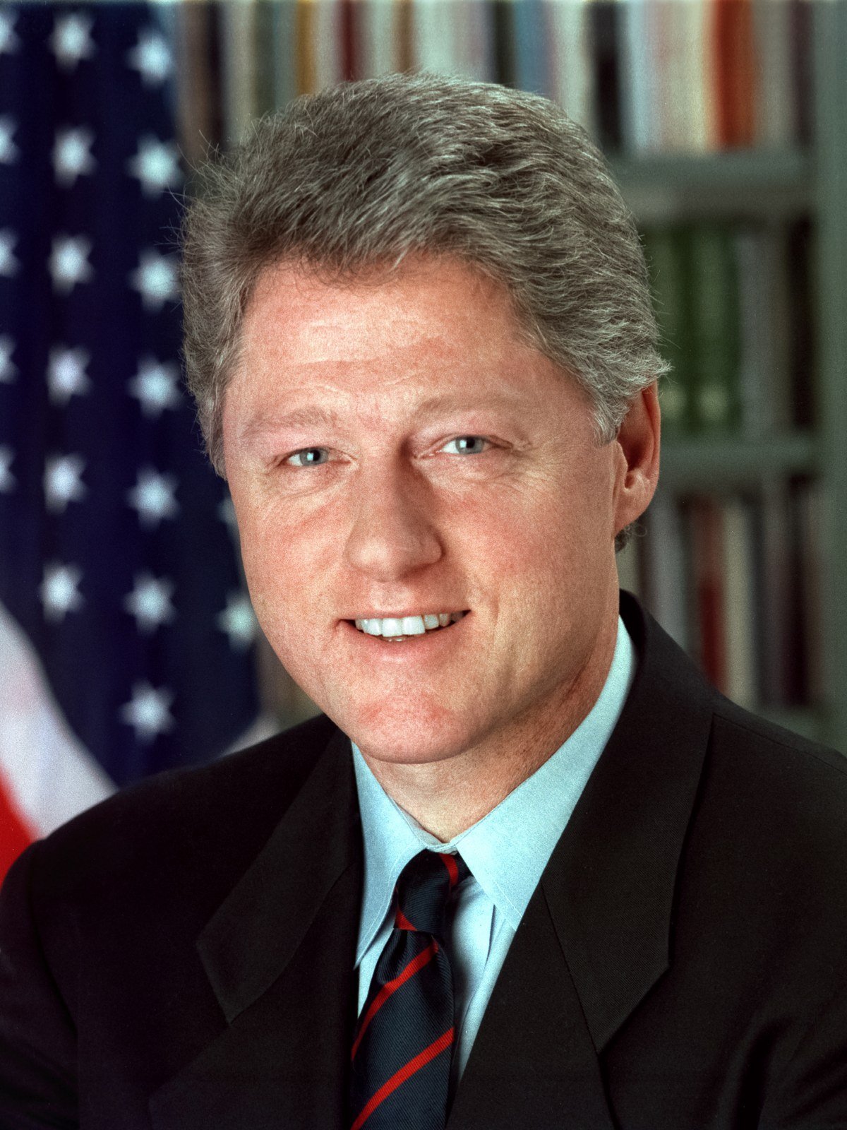 Bill Clinton, official presidential portrait context (archive reuse).