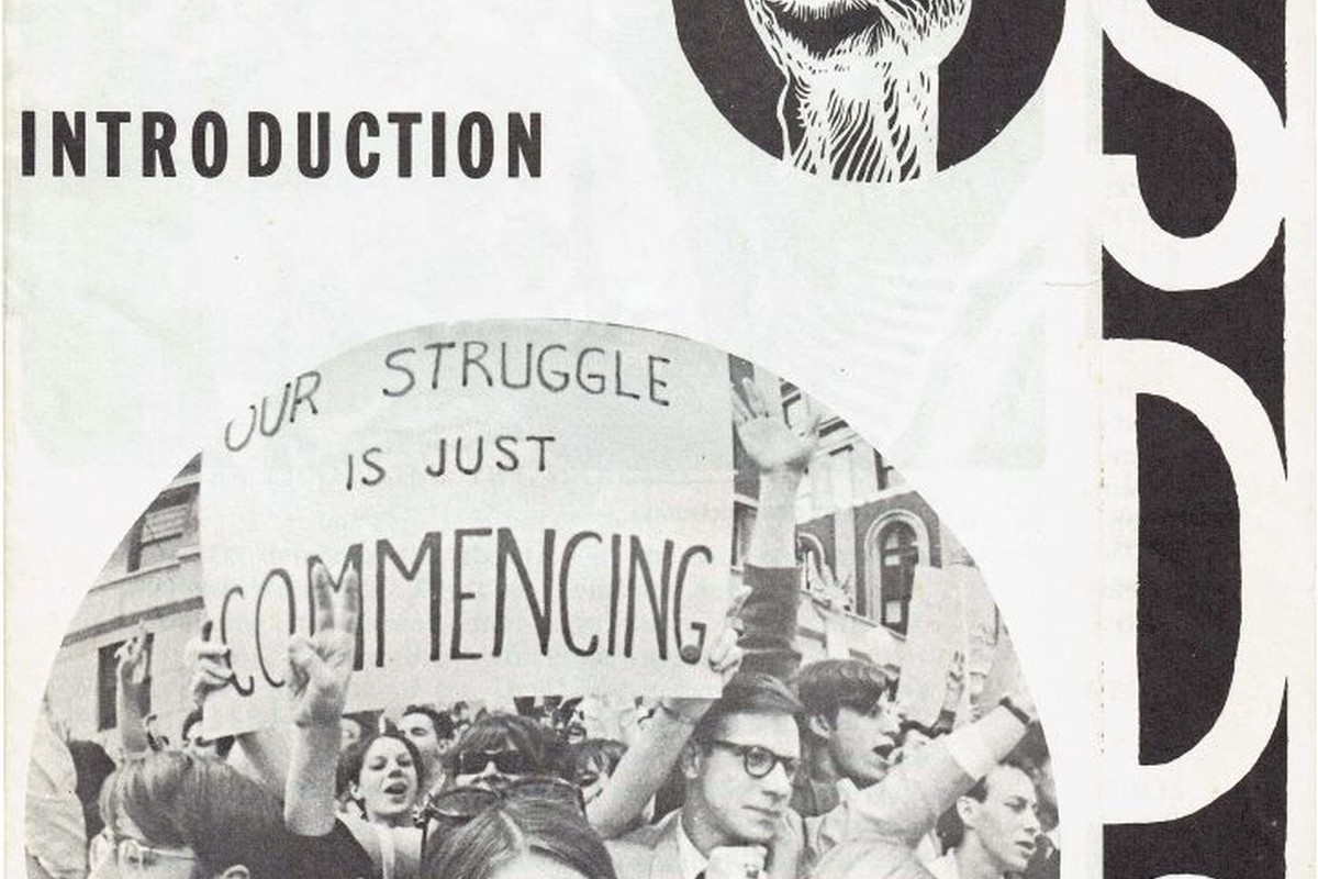 SDS pamphlet — New Left media ecology context