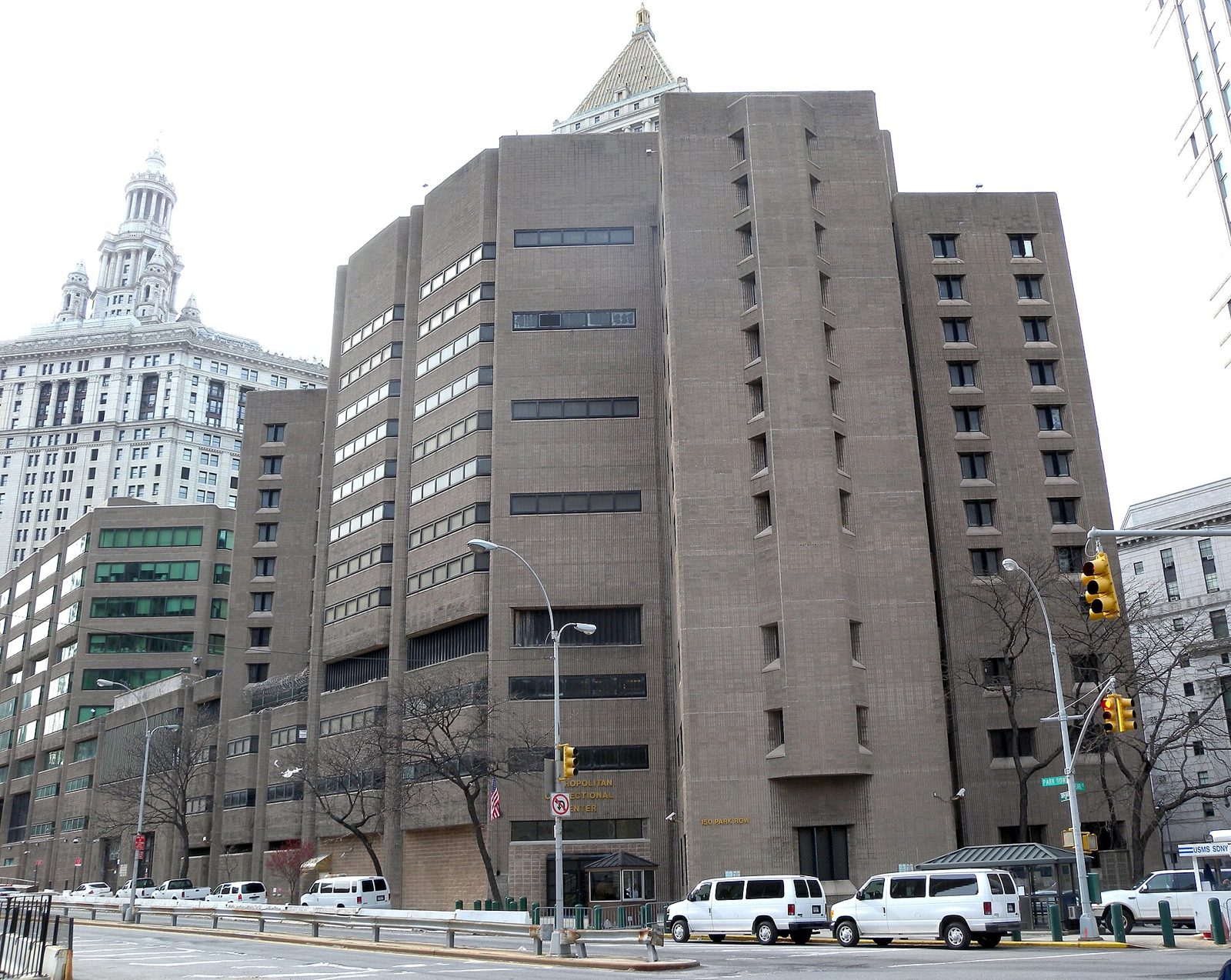The Metropolitan Correctional Center in Lower Manhattan, photographed in 2010, where Epstein died in 2019.