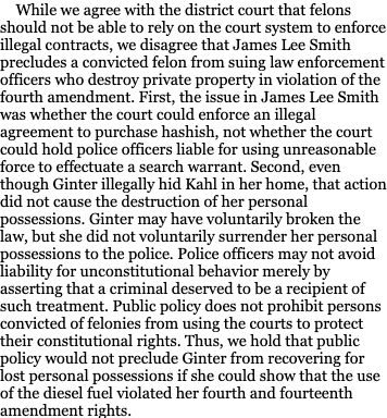 Ginter v. Stallcup, 1989: constitutional property protection, paragraph 9 of the actual web mirror