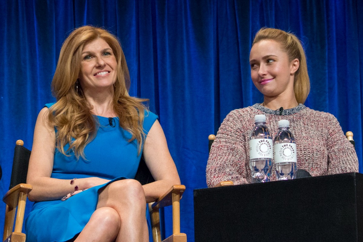 Connie Britton and Hayden Panettiere at PaleyFest 2013 (Nashville panel)