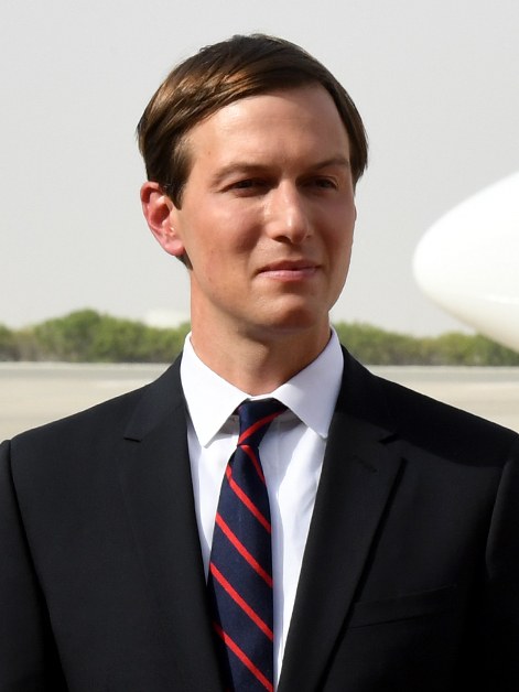 Jared Kushner portrait, 2020; free-licensed Commons photograph.