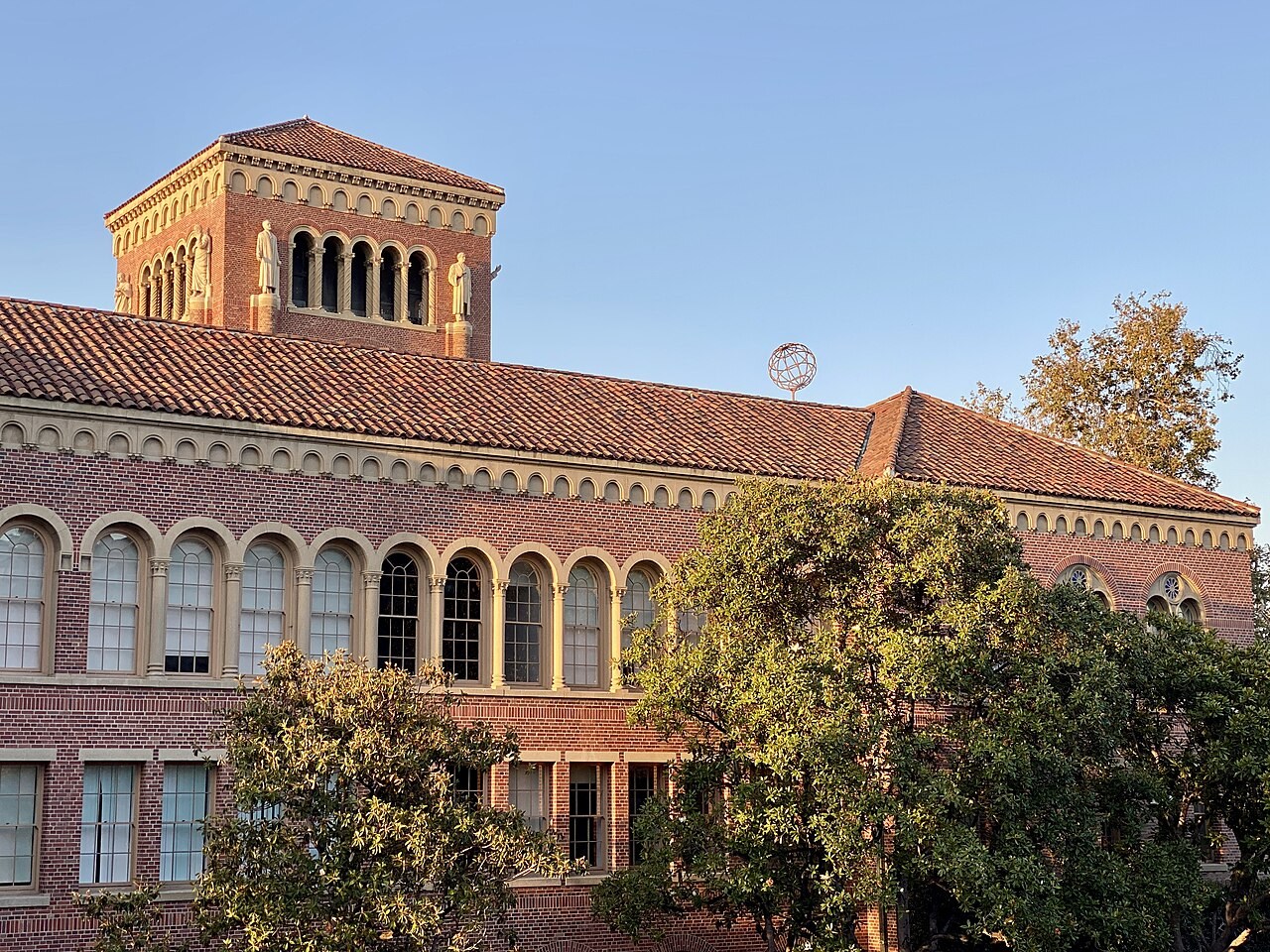 Bovard Auditorium at the University of Southern California, July 21, 2021. Illustrative campus image; it does not depict a scholarship decision or investigation.