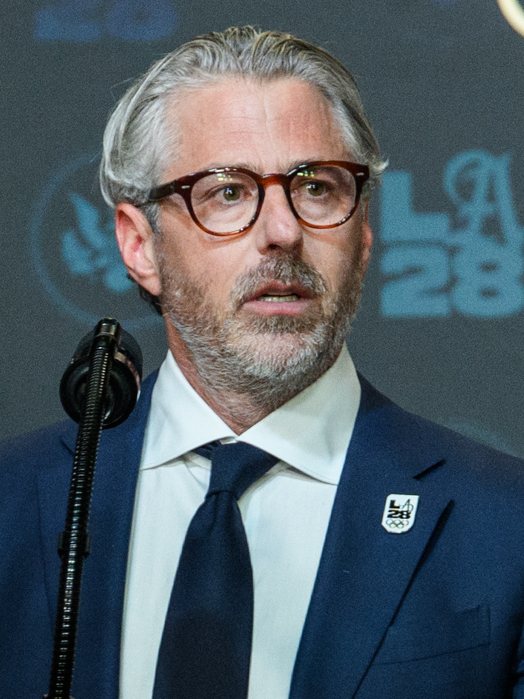 LA28 chairman Casey Wasserman at the White House, August 5, 2025.