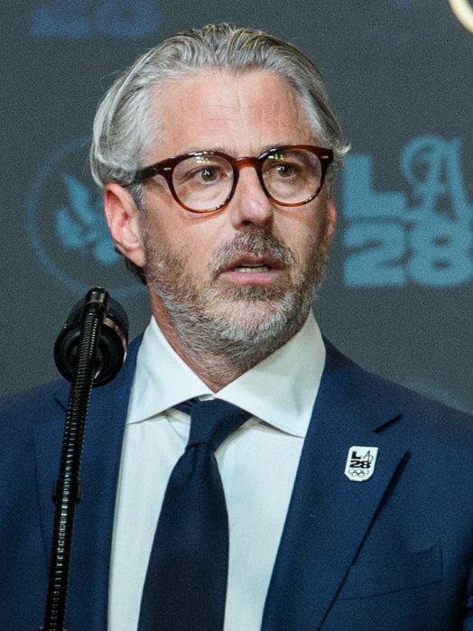 LA28 chairman Casey Wasserman at the White House, August 5, 2025.