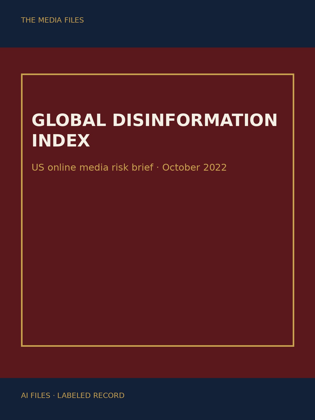 Global Disinformation Index