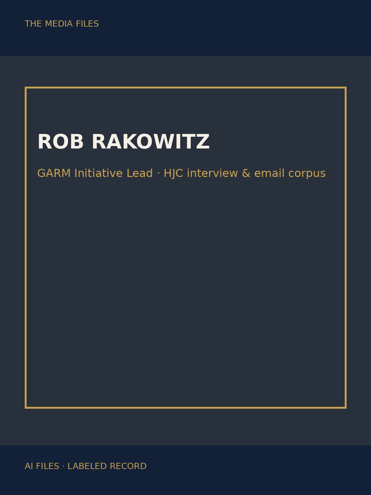 Rob Rakowitz