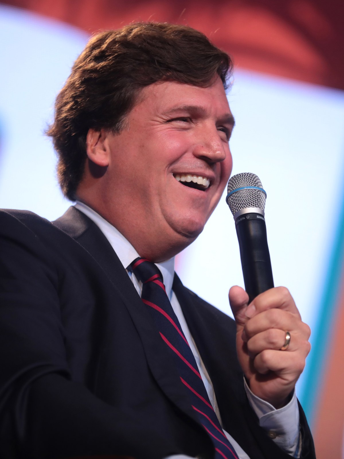 Tucker Carlson by Gage Skidmore.