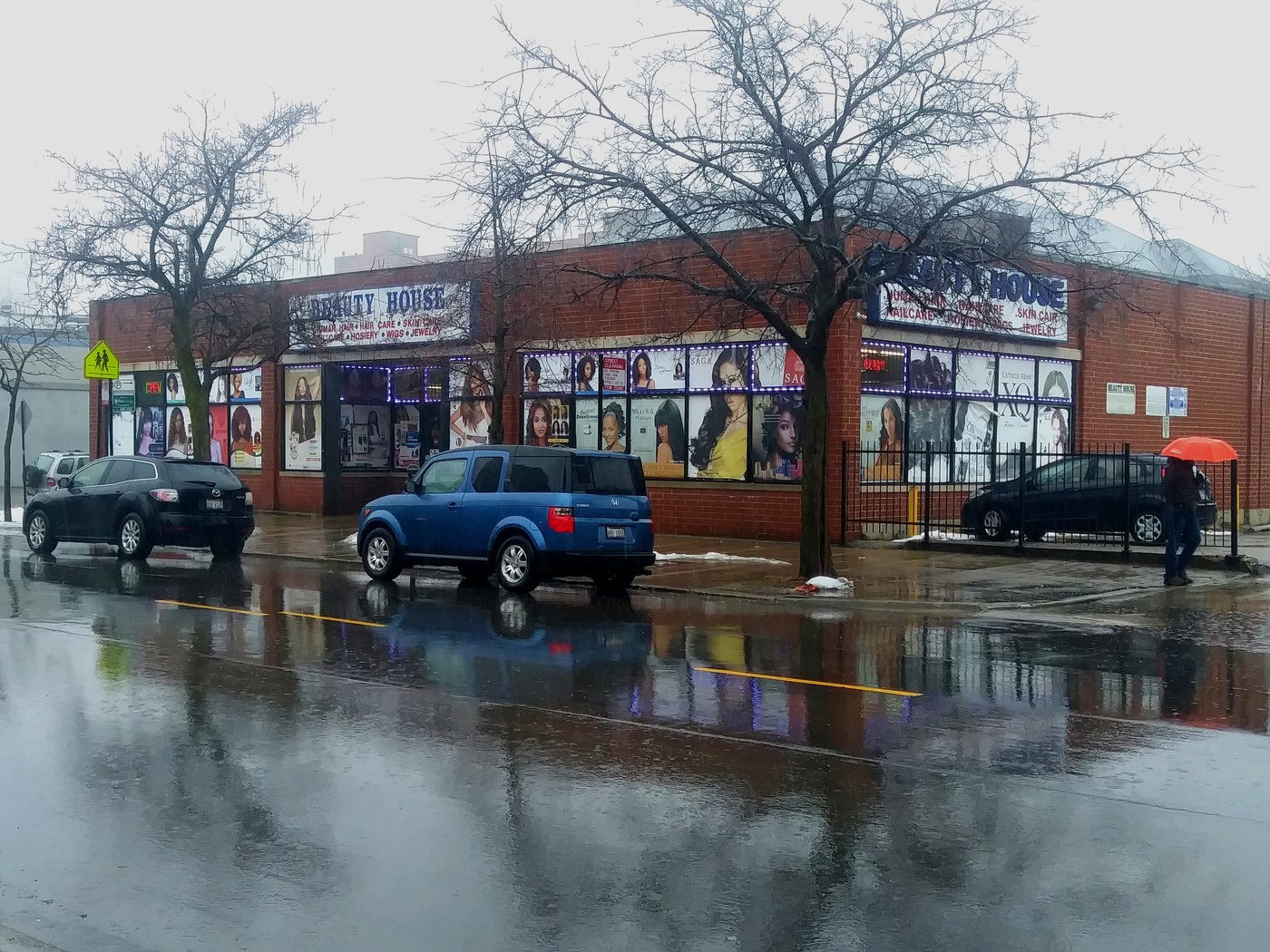 Storefront tied in public reconstructions to prop purchases (2019 photo).