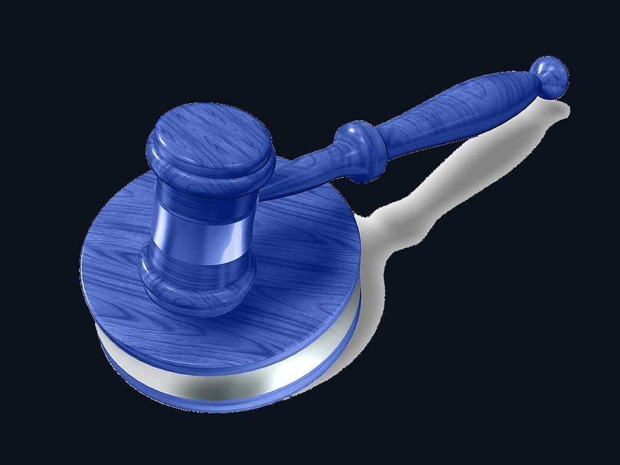 Gavel — court process motif for charging and appeals chapters.