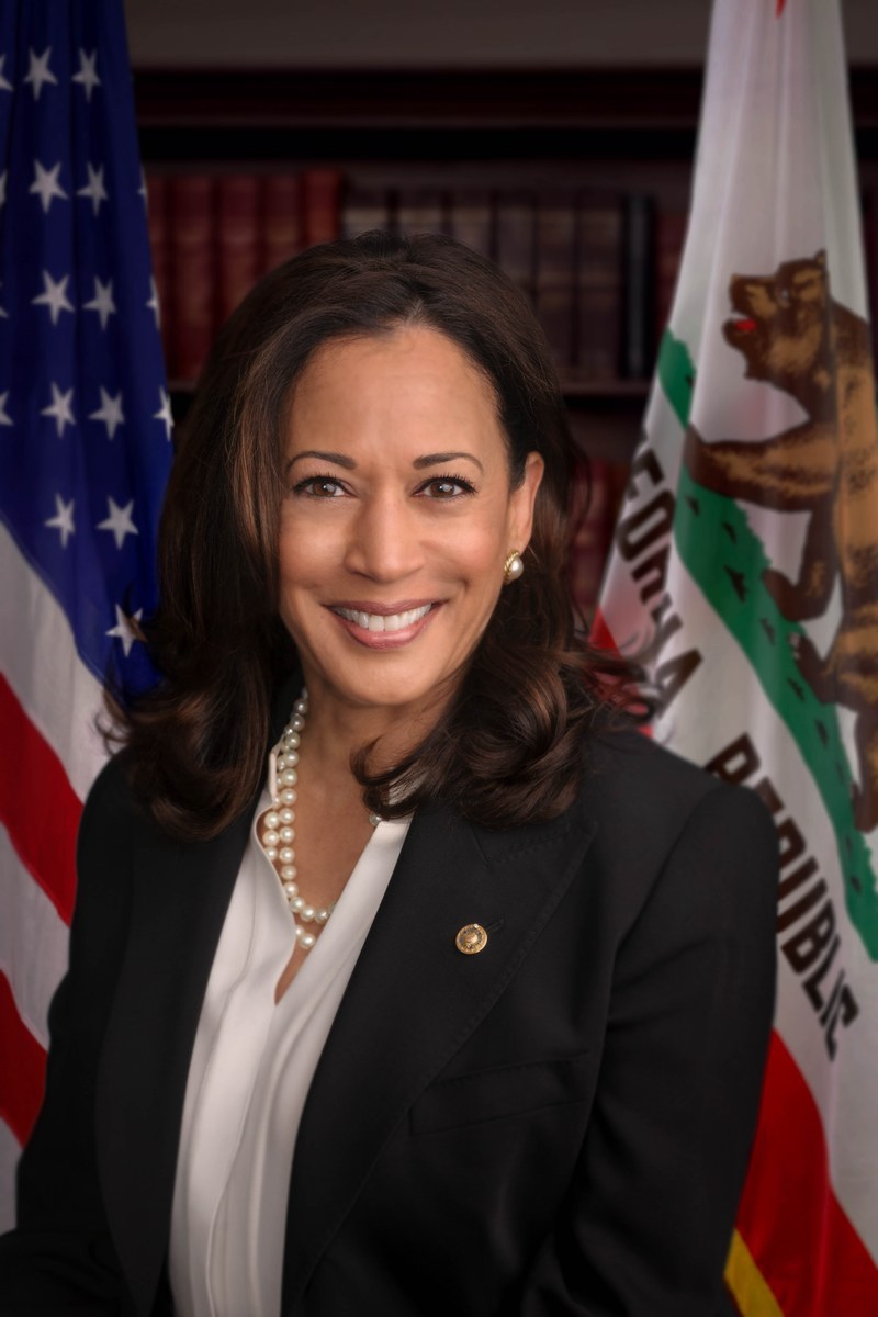 Senator Kamala Harris, official portrait.