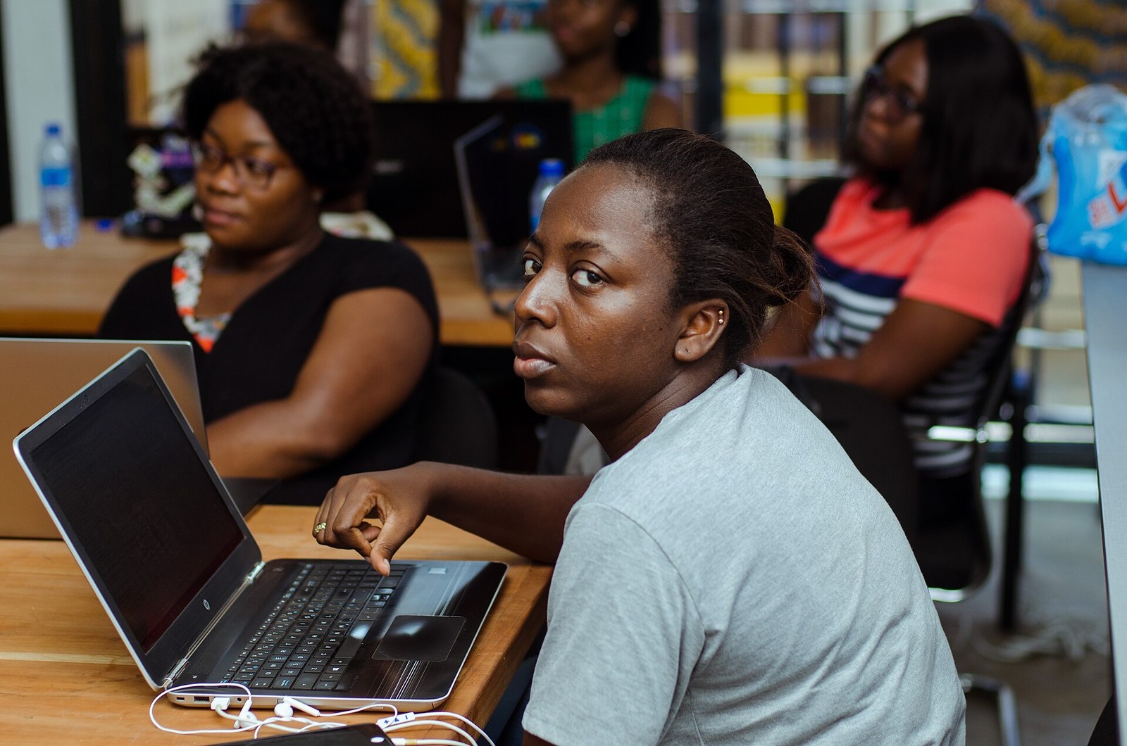 Art+Feminism edit-a-thon participants, 2019.
