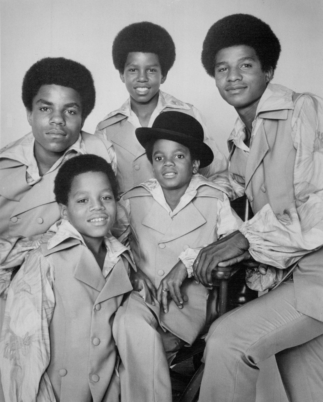 The Jackson 5 in a December 1969 publicity photograph.