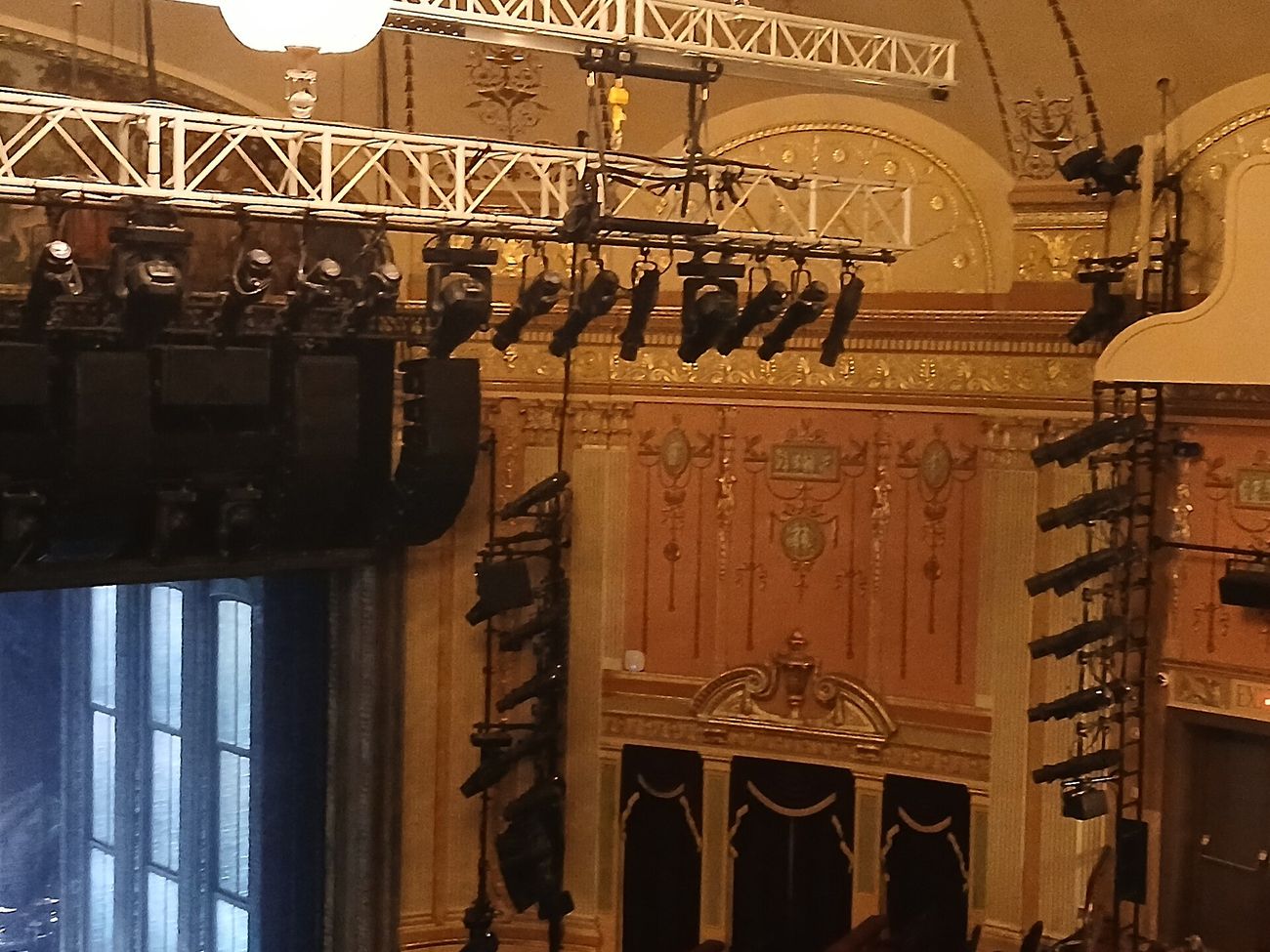 The Neil Simon Theatre on Broadway in May 2025, during a performance of MJ the Musical.