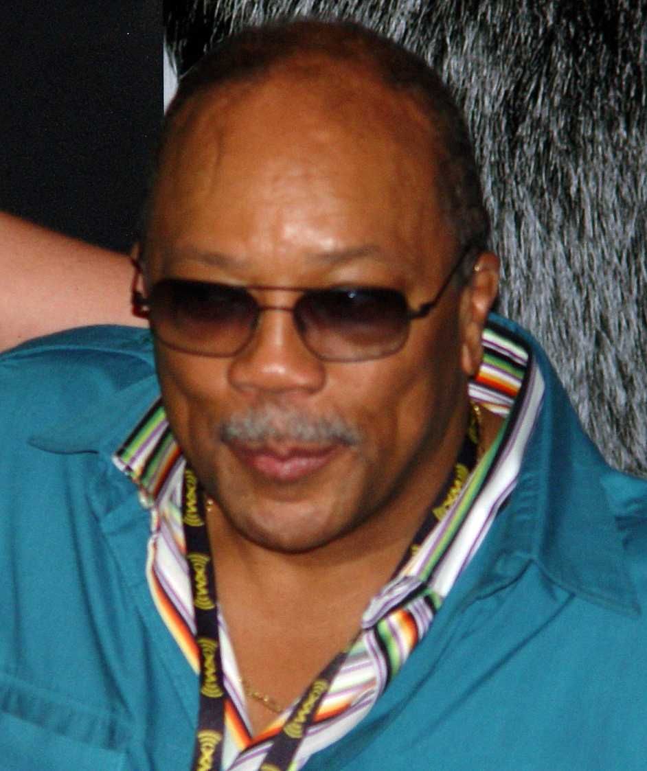 Quincy Jones, who produced Off the Wall, Thriller and Bad, in 2006.