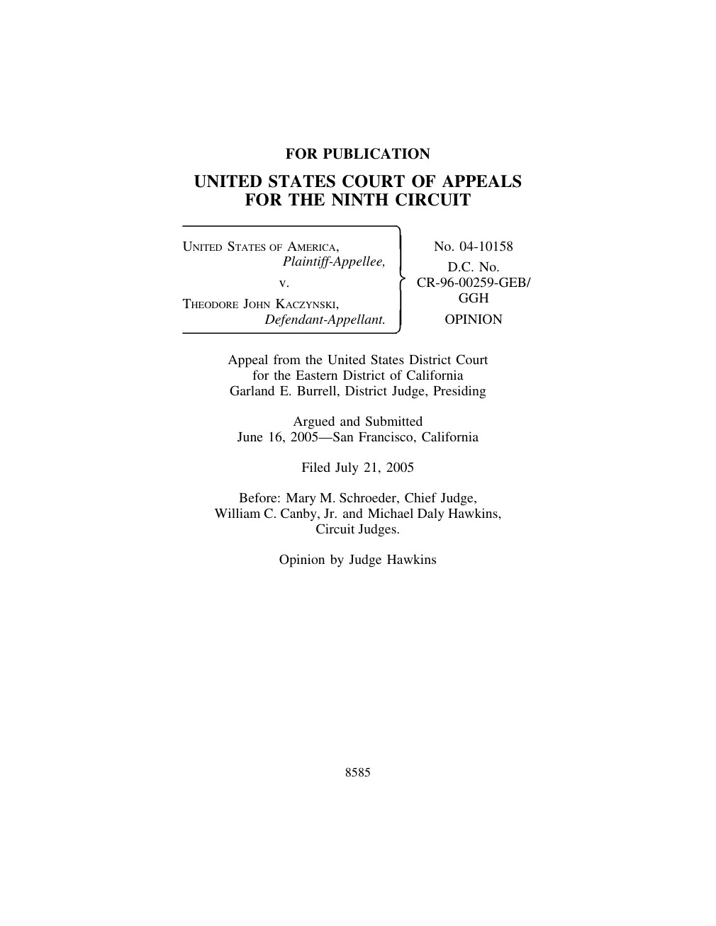 Original 2005 property appeal cover; not a portrait