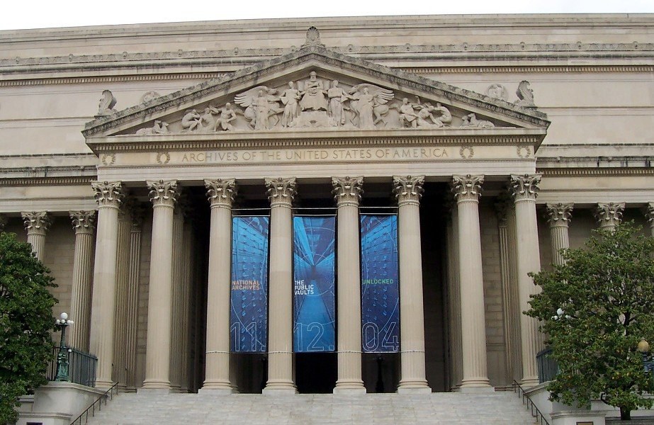 National Archives Building — FOIA / record motif