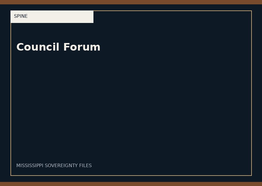 Council Forum