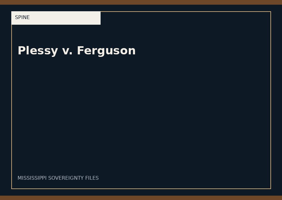 Plessy v. Ferguson