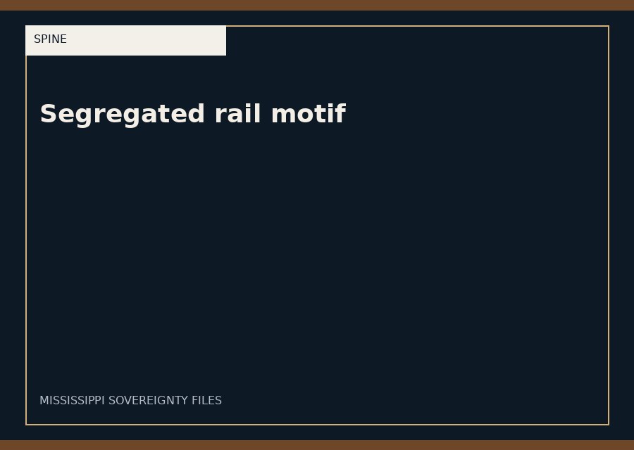 Segregated rail motif