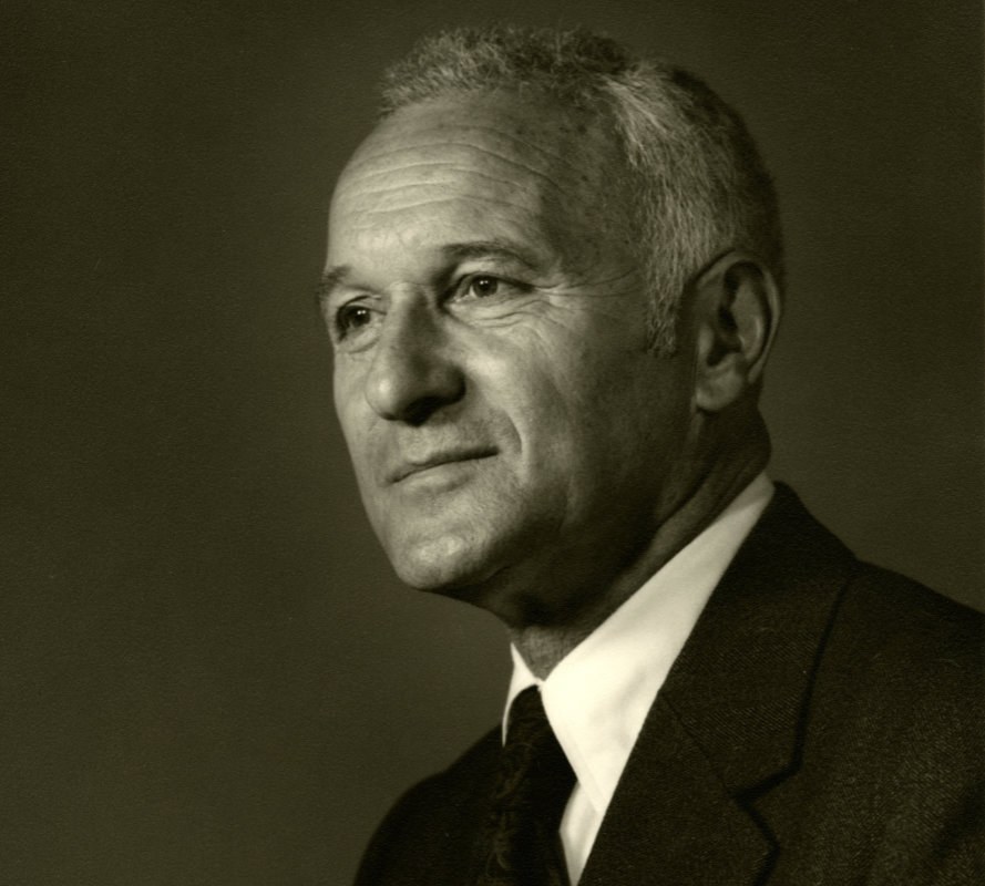Sidney Gottlieb in a CIA staff photograph. The archival source does not supply a precise exposure date.