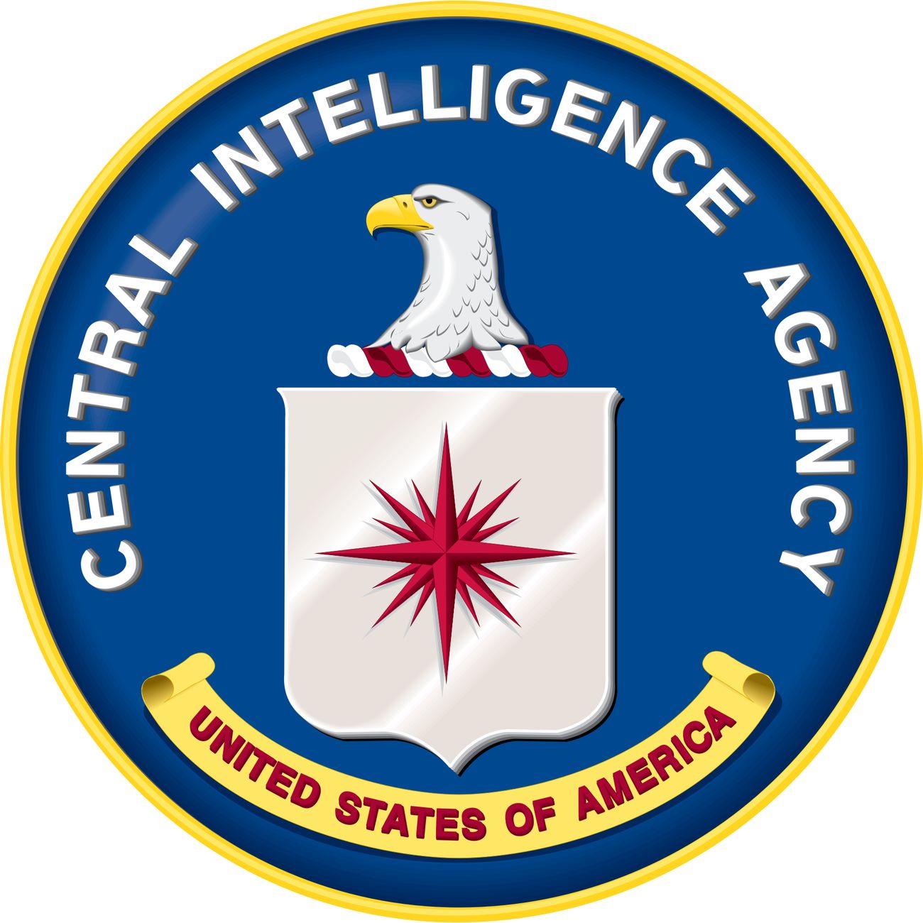 The seal of the Central Intelligence Agency.