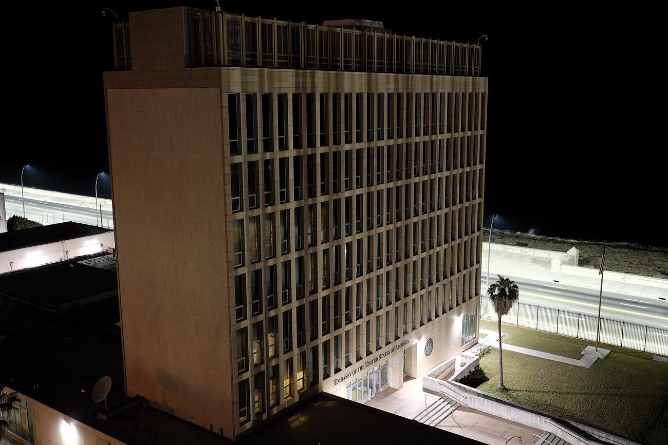 The U.S. Embassy in Havana, where the first cases of what became known as Havana Syndrome were reported in 2016.