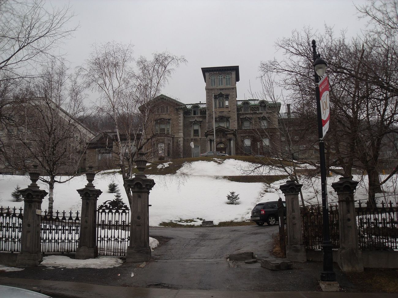 Ravenscrag, the Montreal mansion that housed the Allan Memorial Institute.