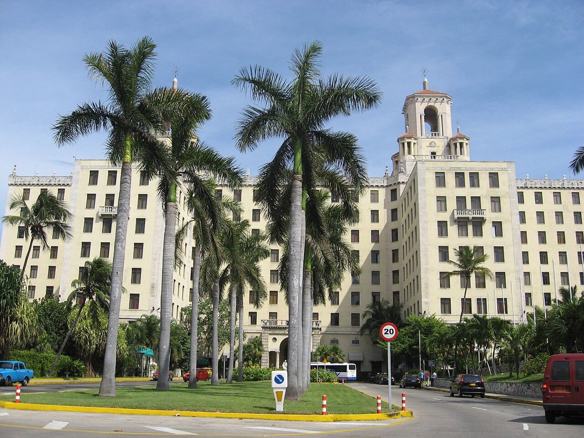 Havana’s Hotel Nacional. Place context for the Cuba discussion; this does not show Isra Hirsi’s visit.