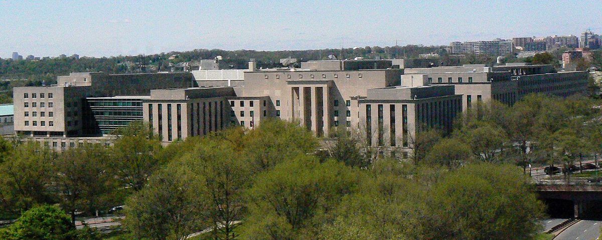 The Harry S.Truman Building, U.S. State Department headquarters. Institutional context for foreign-policy debate.