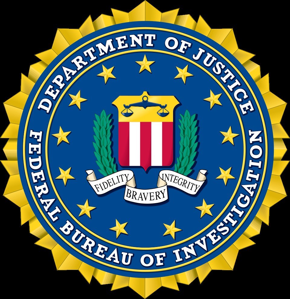 Seal of the Federal Bureau of Investigation — FBI Firearms/Toolmarks Unit tested the Rust revolver.
