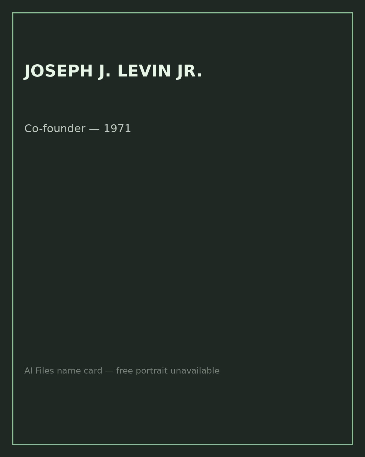 Joseph J. Levin Jr.