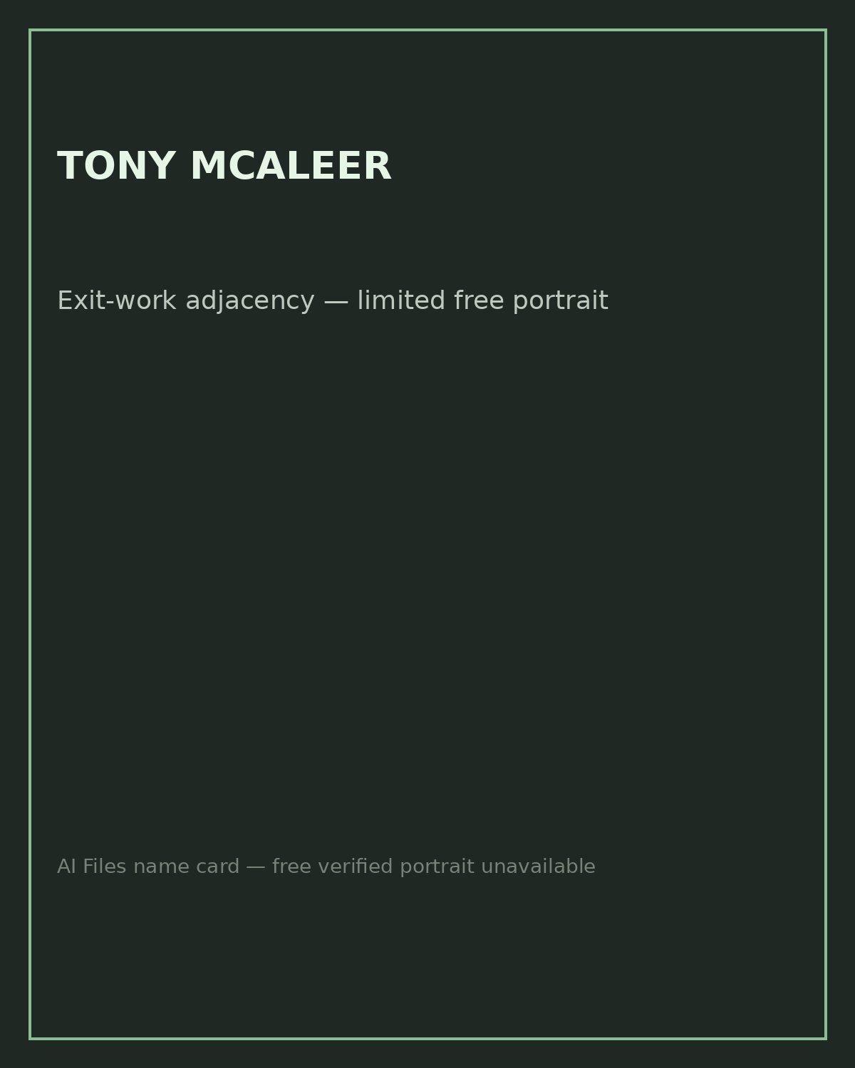 Tony McAleer