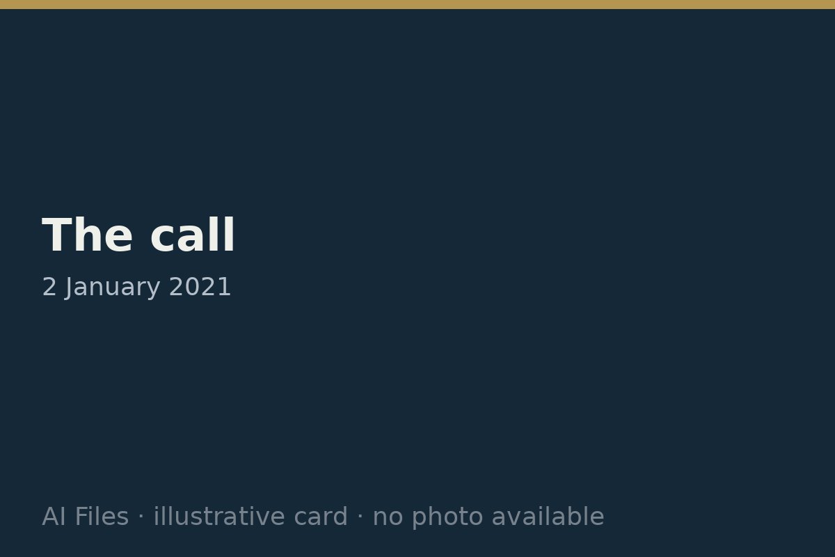 Illustrative title card for The call.