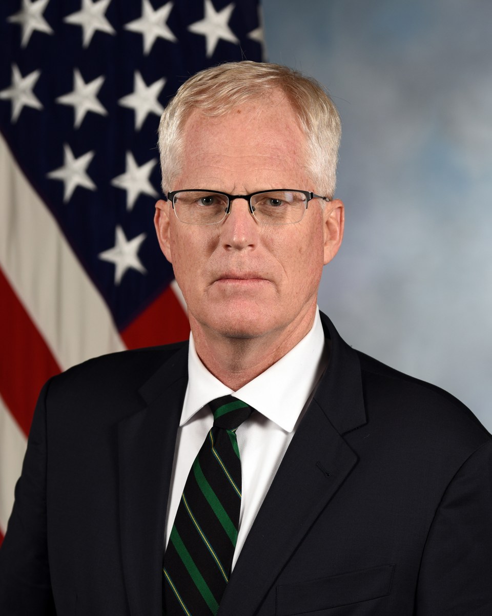 Official portrait of Acting Defense Secretary Christopher C. Miller.