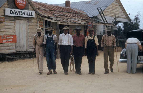 Group of men who were test subjects in the Tuskegee Syphilis Experiments